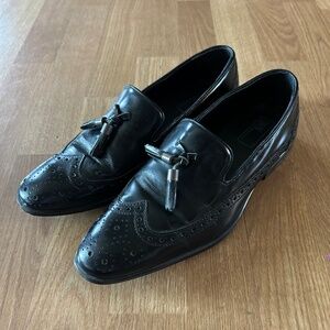 ASOS Wingtip Tassel Slip-On Loafers